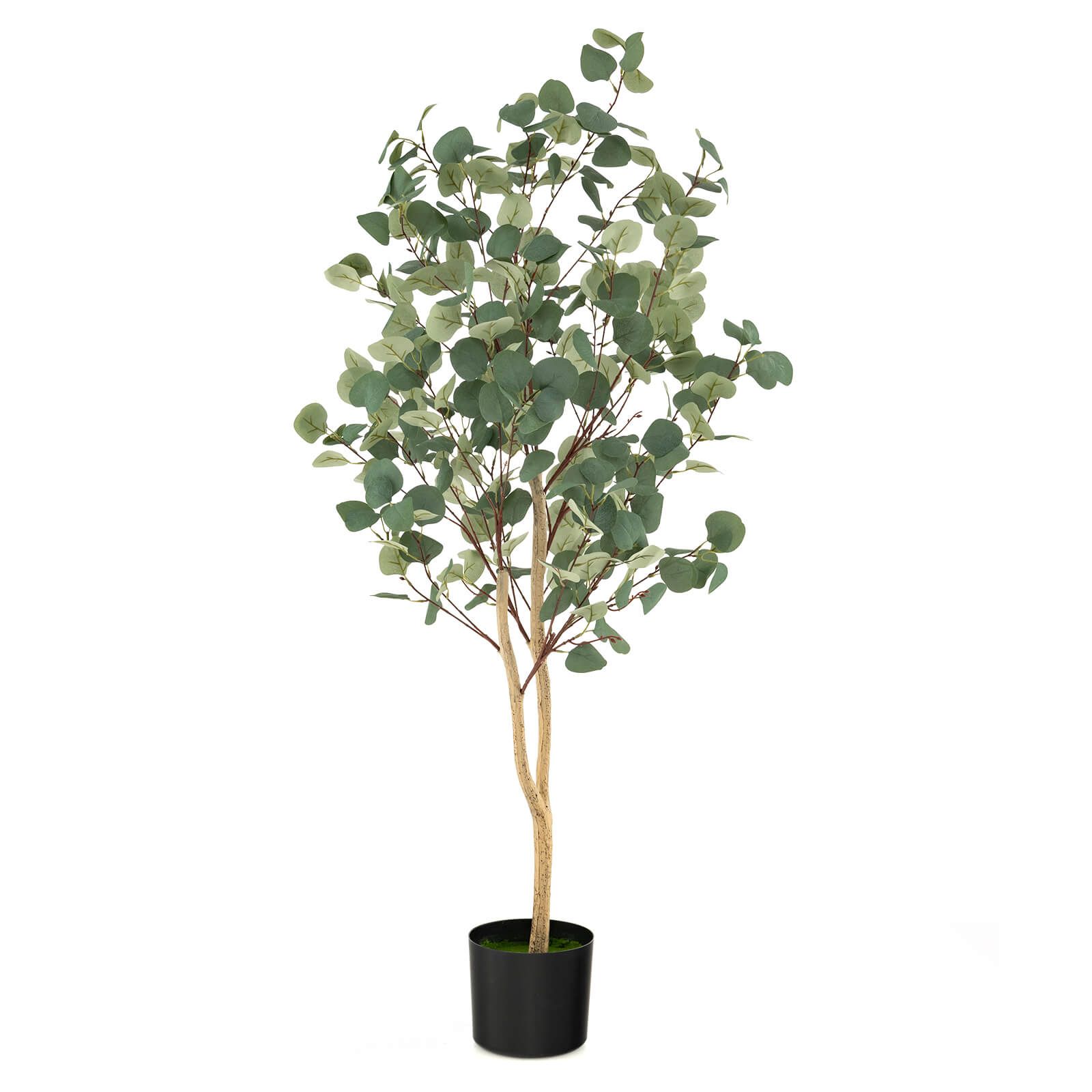 140cm Artificial Eucalyptus Tree with Adjustable Branches